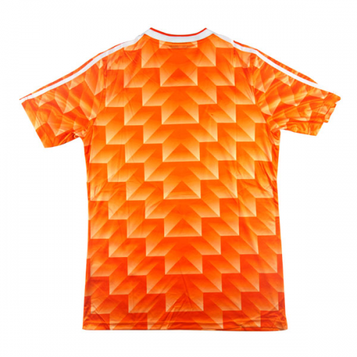 1988 Netherlands Retro Home Soccer Jersey Shirt